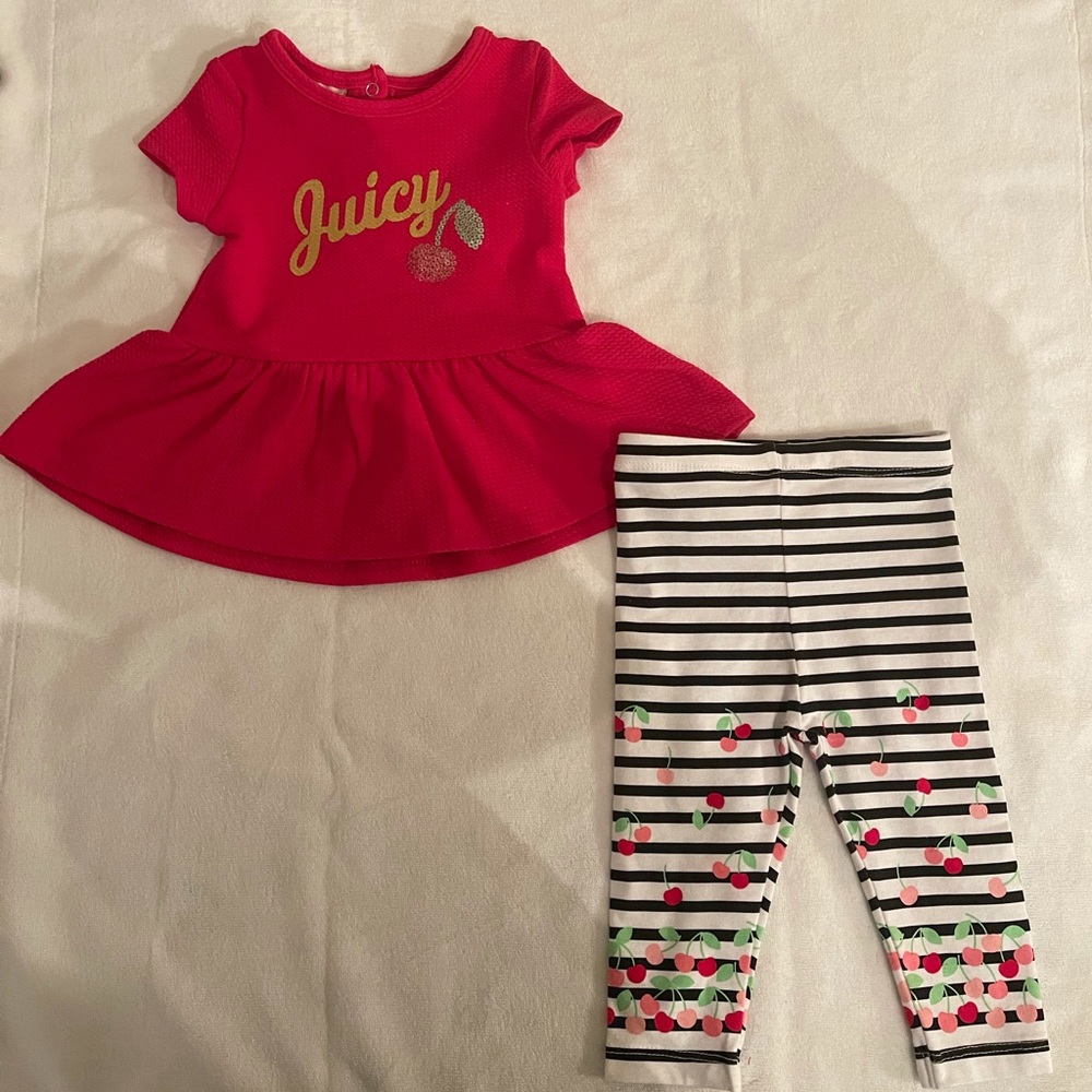 Infant Juicy Couture 2 Piece Outfit